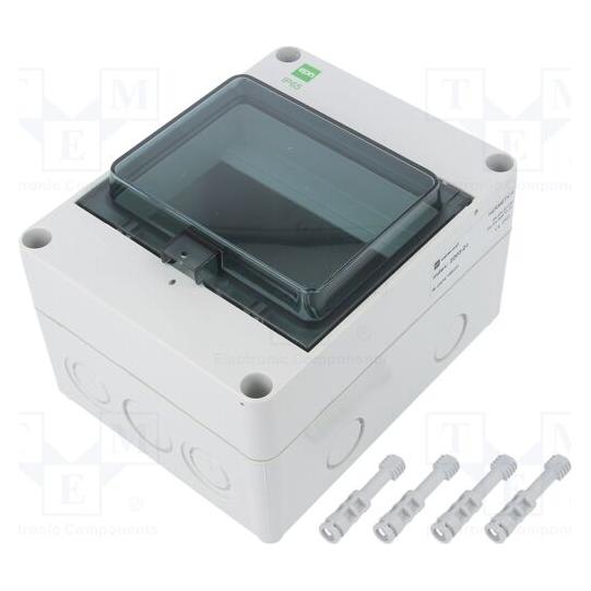 Elektro-Plast Schaltanlage HERMETICA RN 1x6 N Klemme Rauch IP65 2203-01 (2203-01)
