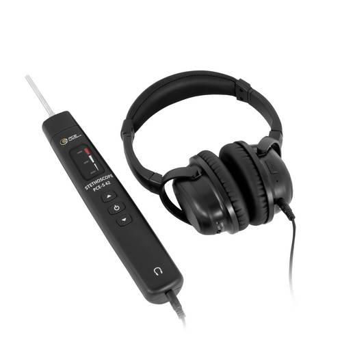 PCE Instruments Stethoskop PCE-S 42 |Frequenzbereich 30Hz ... 150KHz |32 Lautstärkestufen |Zwei verschiedene Messspitzen