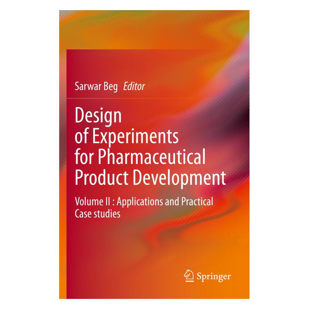 Springer Design of Experiments for Pharmaceutical Product Development (Englisch, Softcover, Sarwar Beg) (56230189)