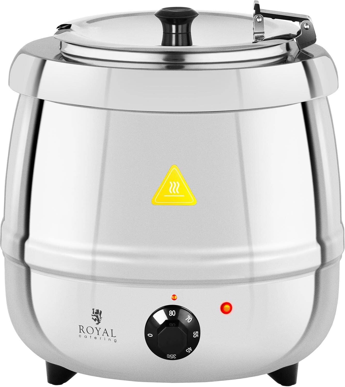 Royal Catering Caldeirão para sopa - 10 litros RCST-10SB
