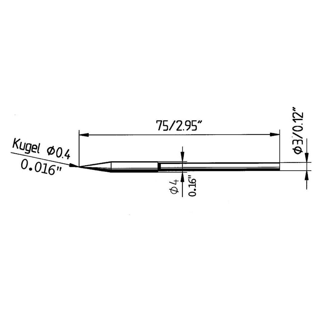 Ersa Lötspitze Typ 212 für Micro tool (0212BD)