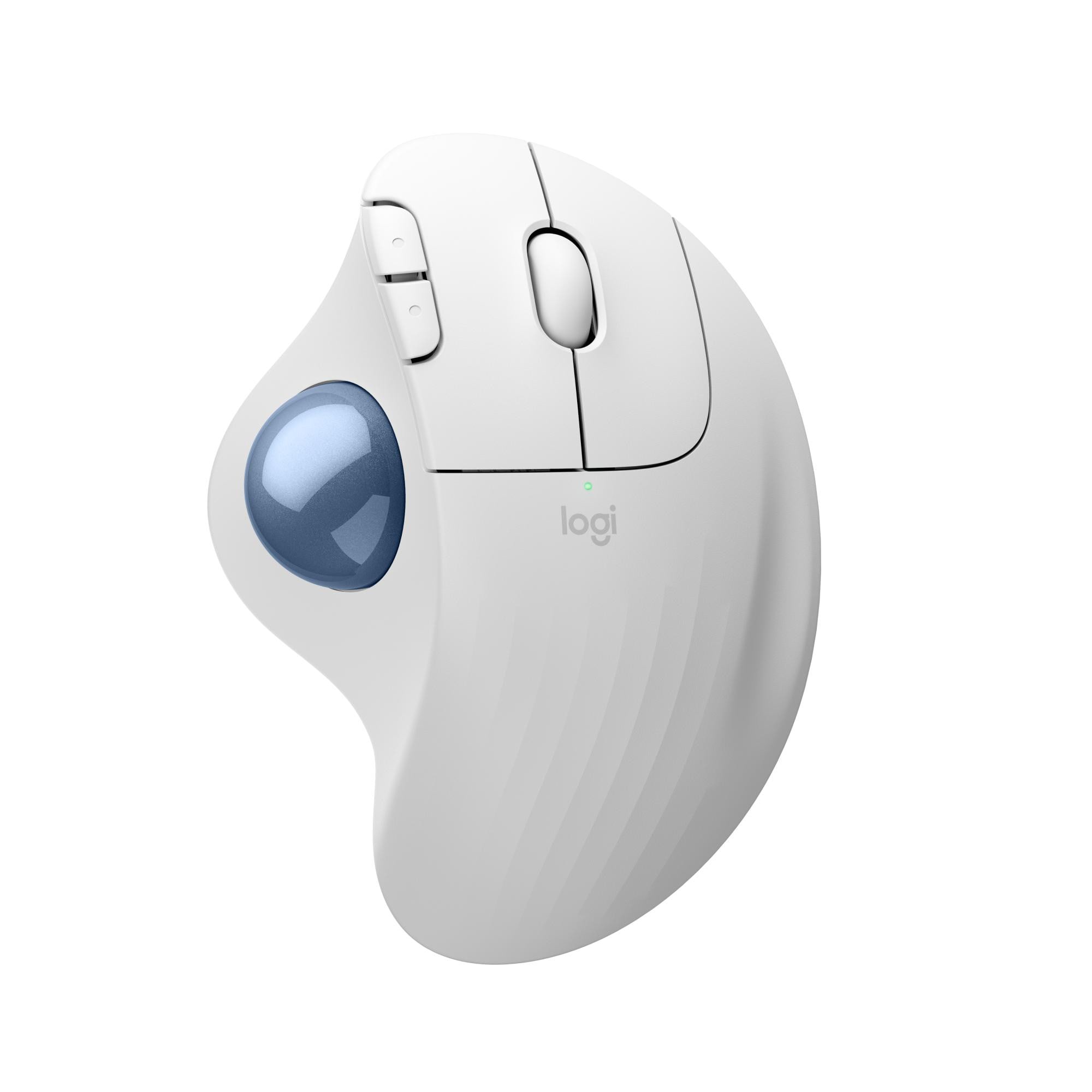 Logitech Ergo M575s Weiß - Kabellose Trackball-Maus inkl. Logi Bolt Adapter 910-007030