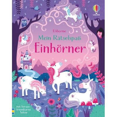 Mein Rätselspaß: Einhörner, Taschenbuch von Kate Nolan, Usborne, 978-1-78941-464-6