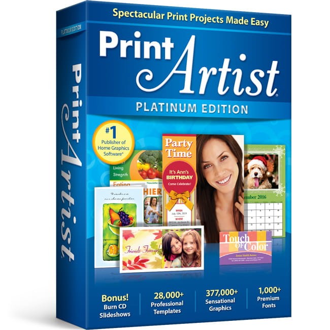 Avanquest Print Artist 25 Platinum, EN 818205476908