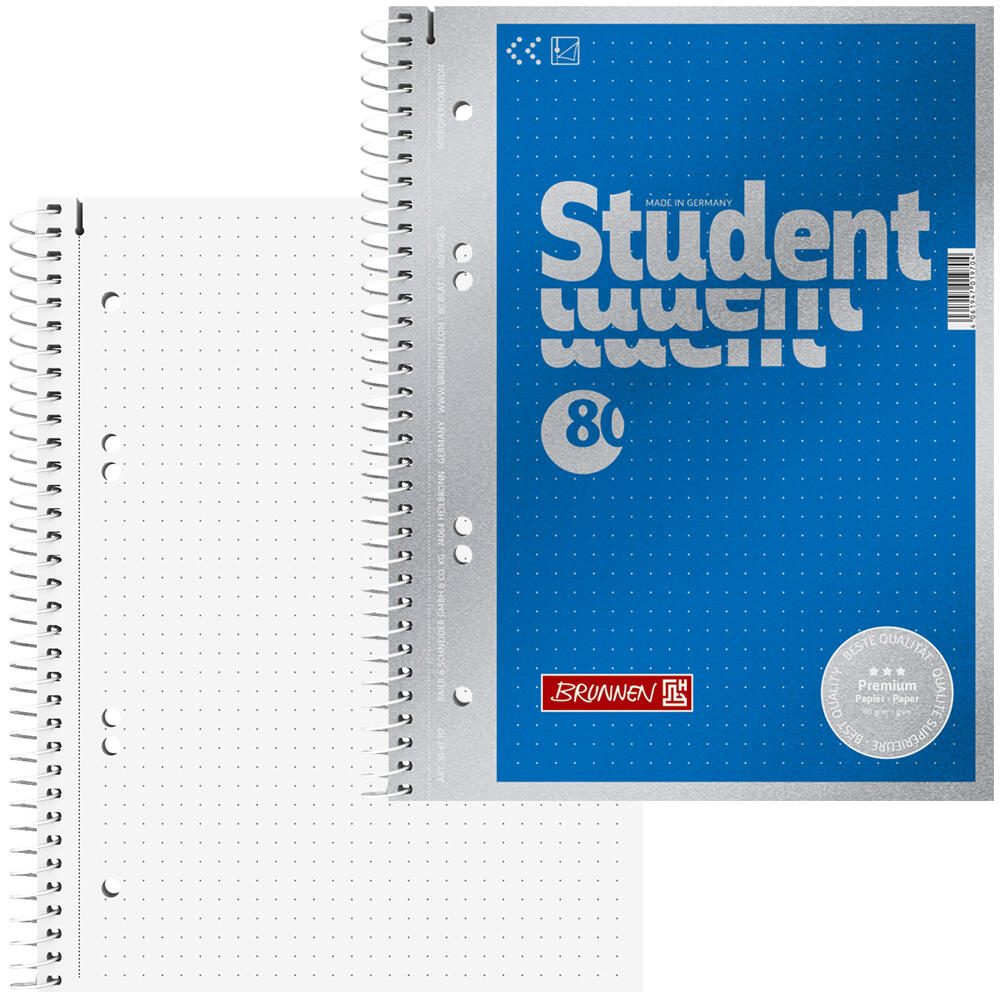 BRUNNEN Collegeblock DIN A5 punktraster 1069157