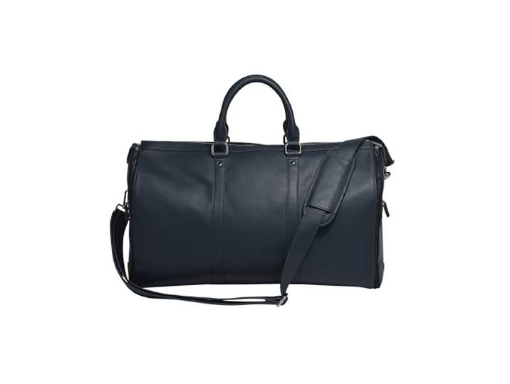 Stackers Kleine tas met rits, Navy & Donker Grijs, L