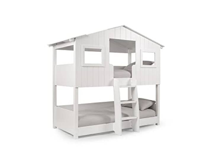 Julian Bowen Weidenbaumhaus Etagenbett weiß