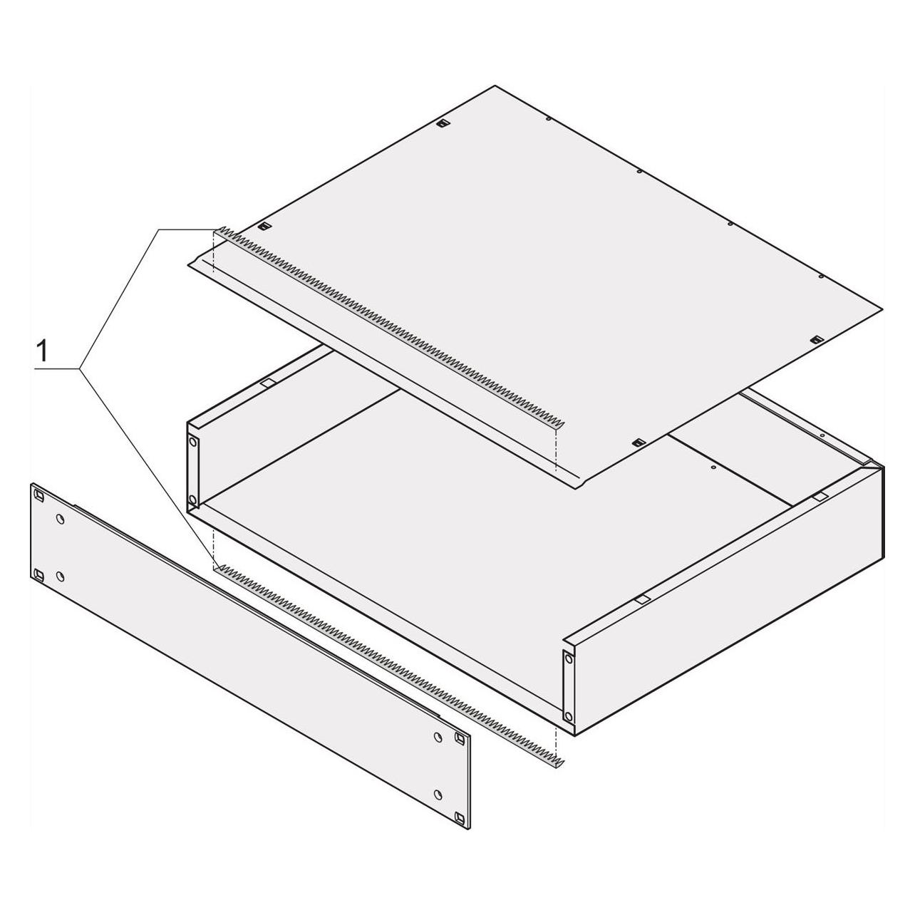 Schroff HF-DICHTUNGSET MULTIPAC ALZN 20860132 - HF-DICHTUNGSET MULTIPAC ALZN (20860132)