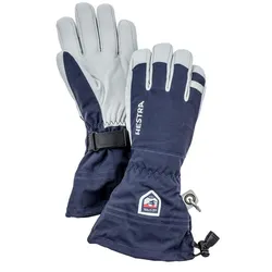 Hestra ARMY LEATHER HELI SKI - Fingerhandschuhe 5-Finger Unisex 1 Paar - navy (2...