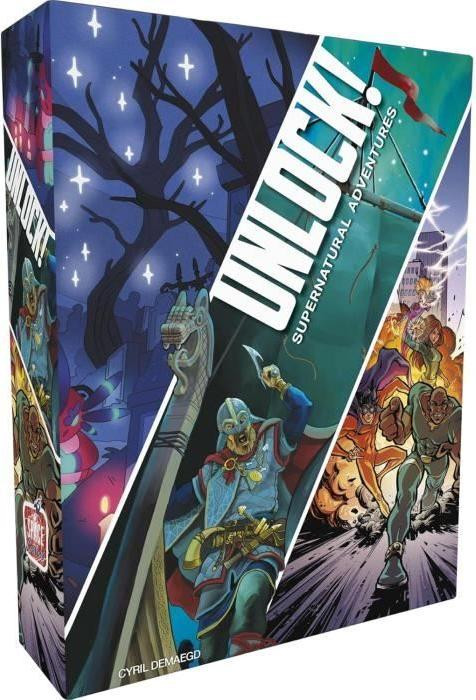Unlock! Avontuurlijke Uitdagingen coöperatief escape room kaartspel door Asmodee