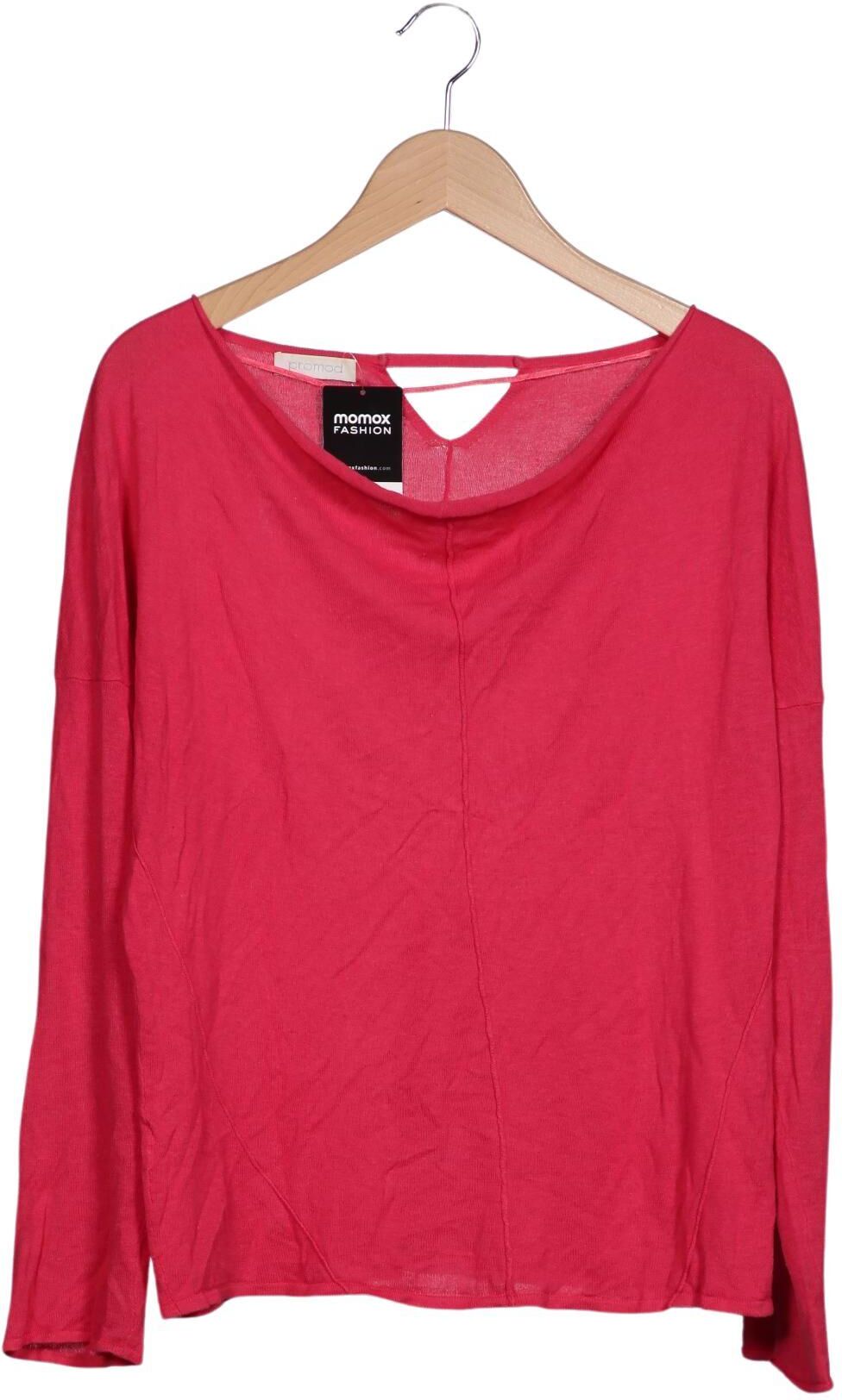 Promod Damen Langarmshirt, Pink, Gr. L, kein / Etikett - Second Hand