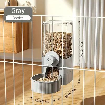 Inspire Essentials Hanging Gravity Pet Feeder And Water Dispenser Set 5