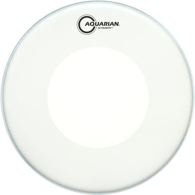 "Aquarian 14"" Hi-Velocity Power Dot Blanc"