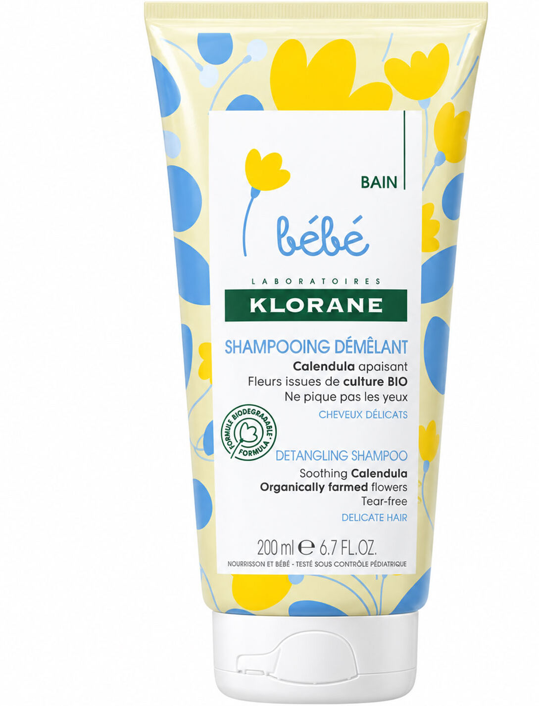 KLORANE Baby Detangling Shampoo With Calendula 200ml