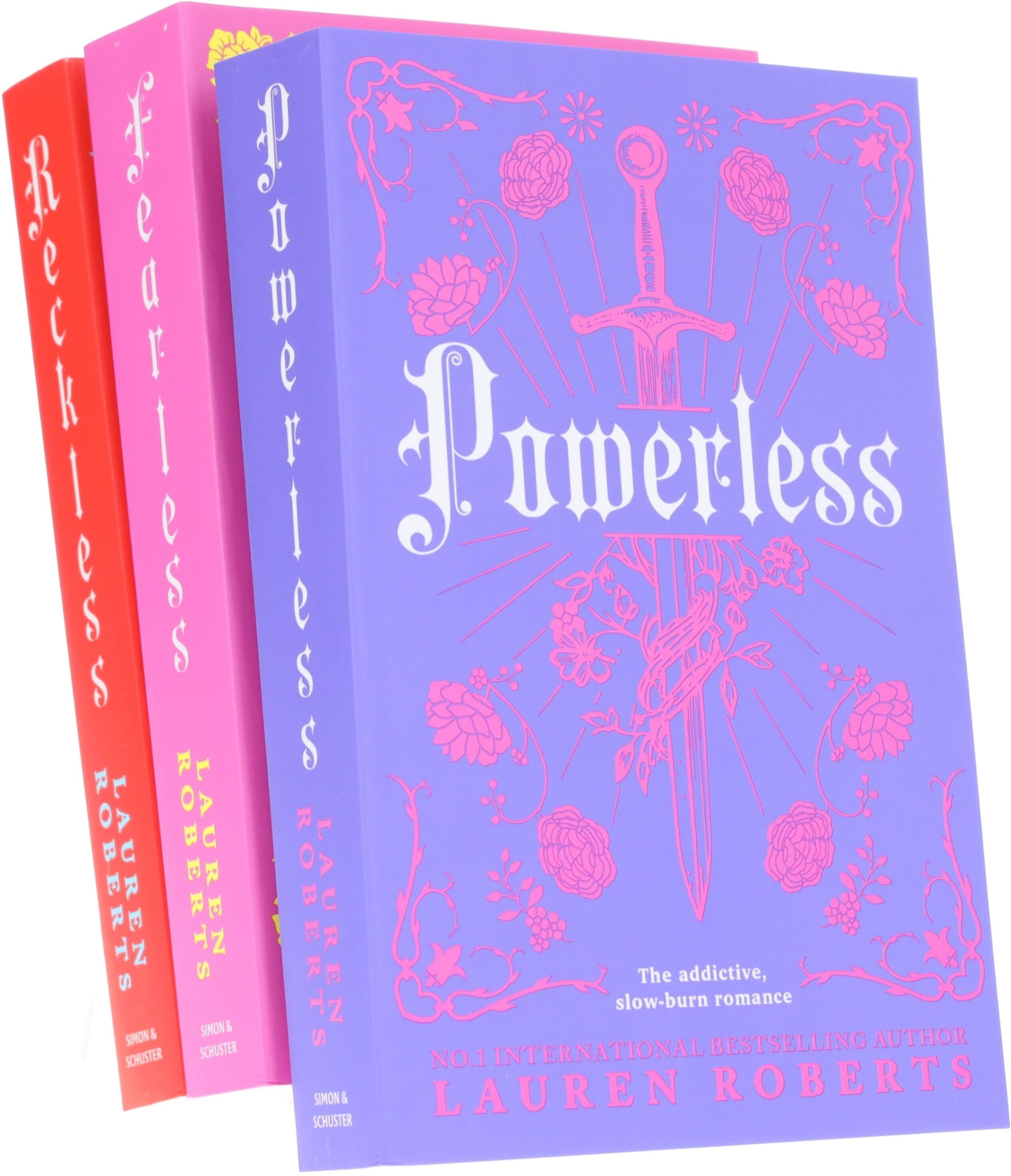 The Powerless Trilogy (New Cover) By Lauren Roberts 3 Books Collection Set - Ages 14+ - Paperback Simon & Schuster