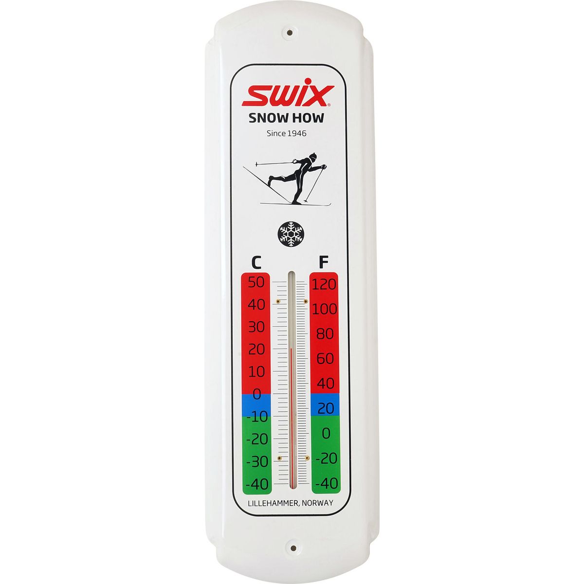 Swix R210 Wall Thermometer, Rectangular uni (00000) R0210