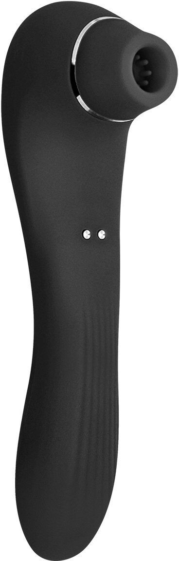 WoOomy Stimulateur Clitoridien Smoooch Aspiration et Vibration Noir