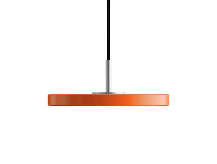 Asteria Suspension Micro Nuance Orange/Steel Top - UMAGE - Salle à manger - Métal