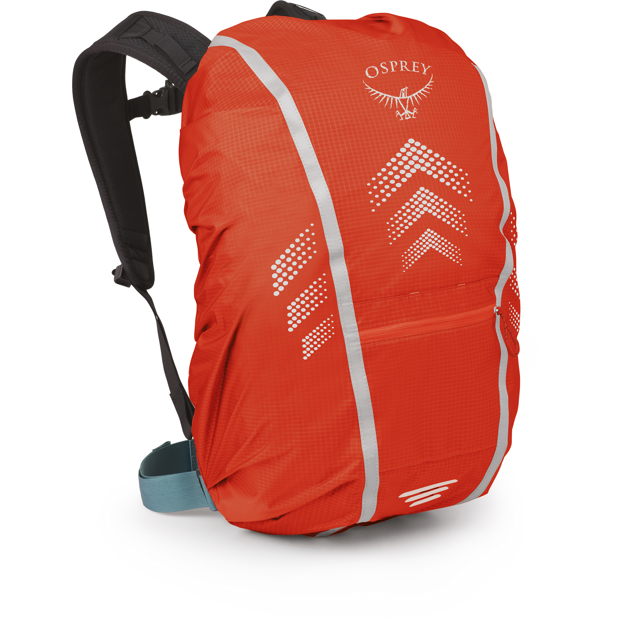 Osprey Hi-Vis Commuter Raincover Rucksack Zubehör orange Größe S
