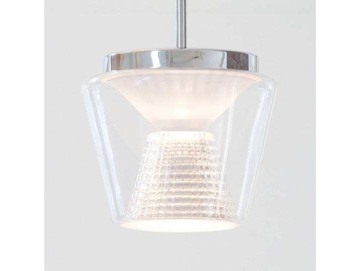 Serien Lighting Designer Hängelampe Annex, dimmbar, klar / transparent, für Wohn- / Esszimmer, Glas, Design, Pendelleuchte