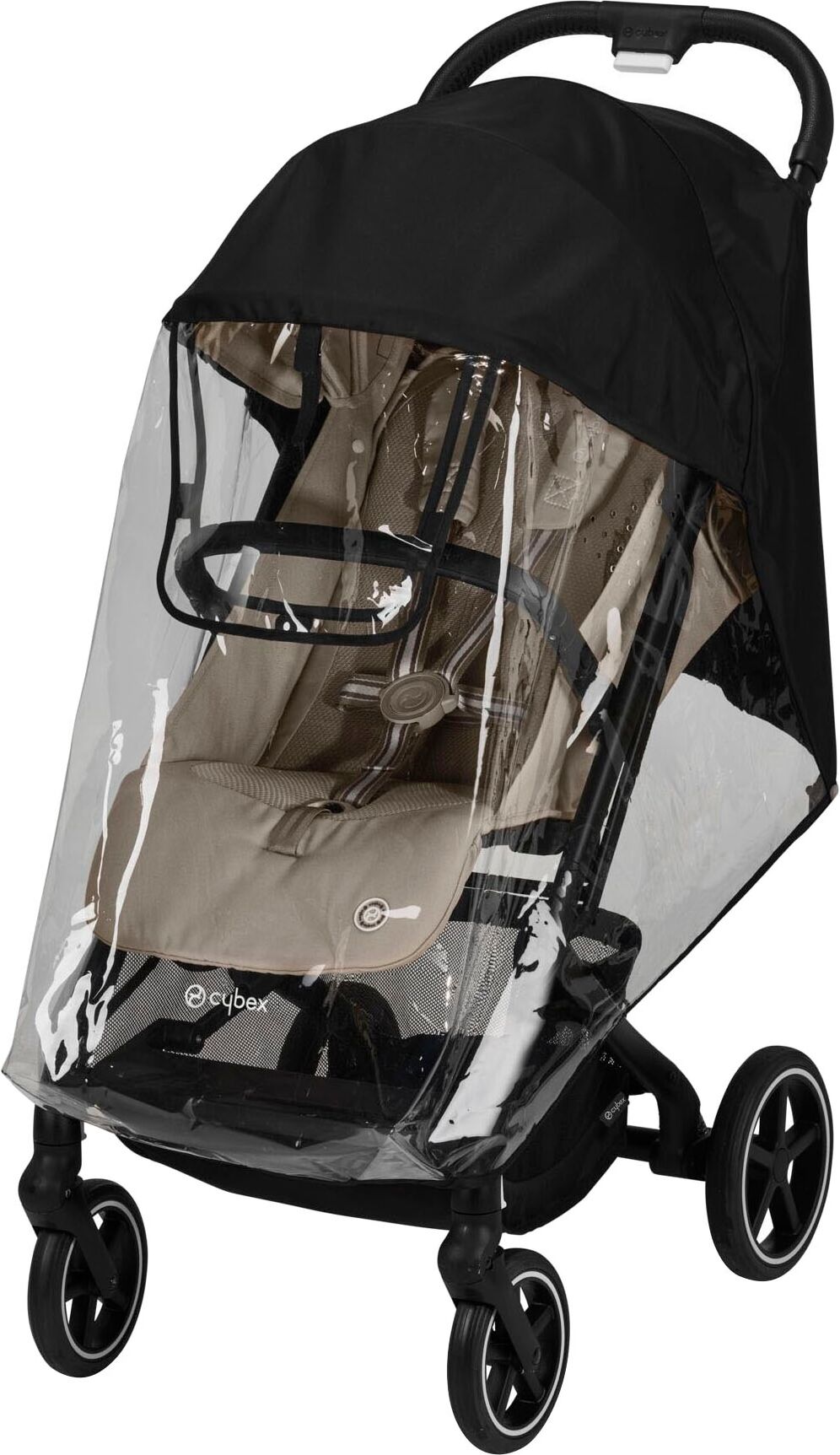 Kinderwagen-Regenschutzhülle CYBEX "Cybex Gold, Regenverdeck Beezy", Baby, Gr. B/H/L: 8,65cm x 20,5cm x 37,3cm, transparent, Regenschutz Kinderwagen-Regenschutzhülle, für Kinderwagen Beezy transparent B/H/L: 8,65cm x 20,5cm x 37,3cm