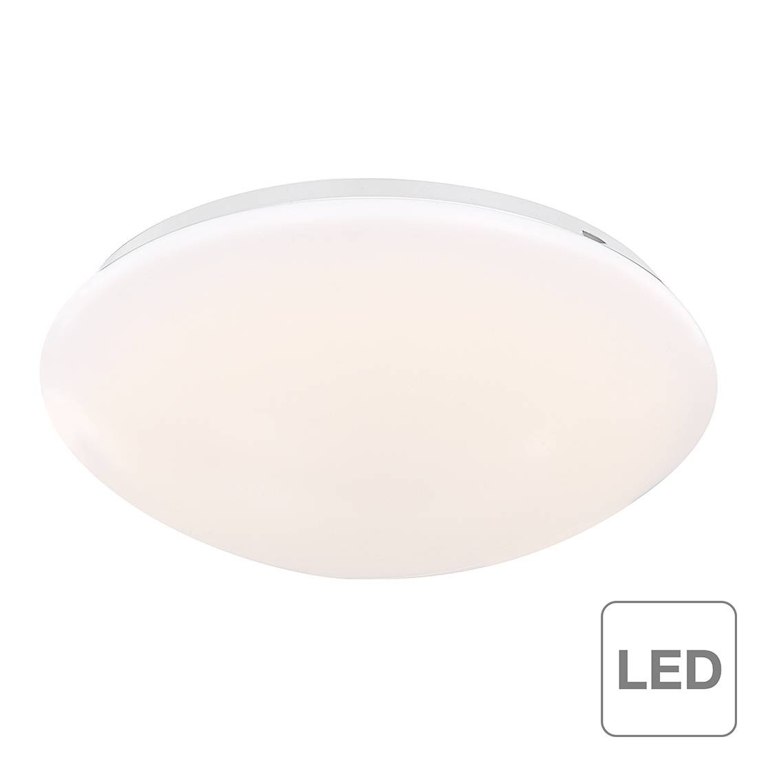 home24 Plafondlamp Kirsten Wit met LED-verlichting
