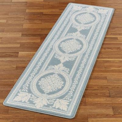 Touch of Class "Duchess Rug Runner Powder Blue 2'1"" x 7'8"", 2'1"" x 7'8"", Powder Blue"
