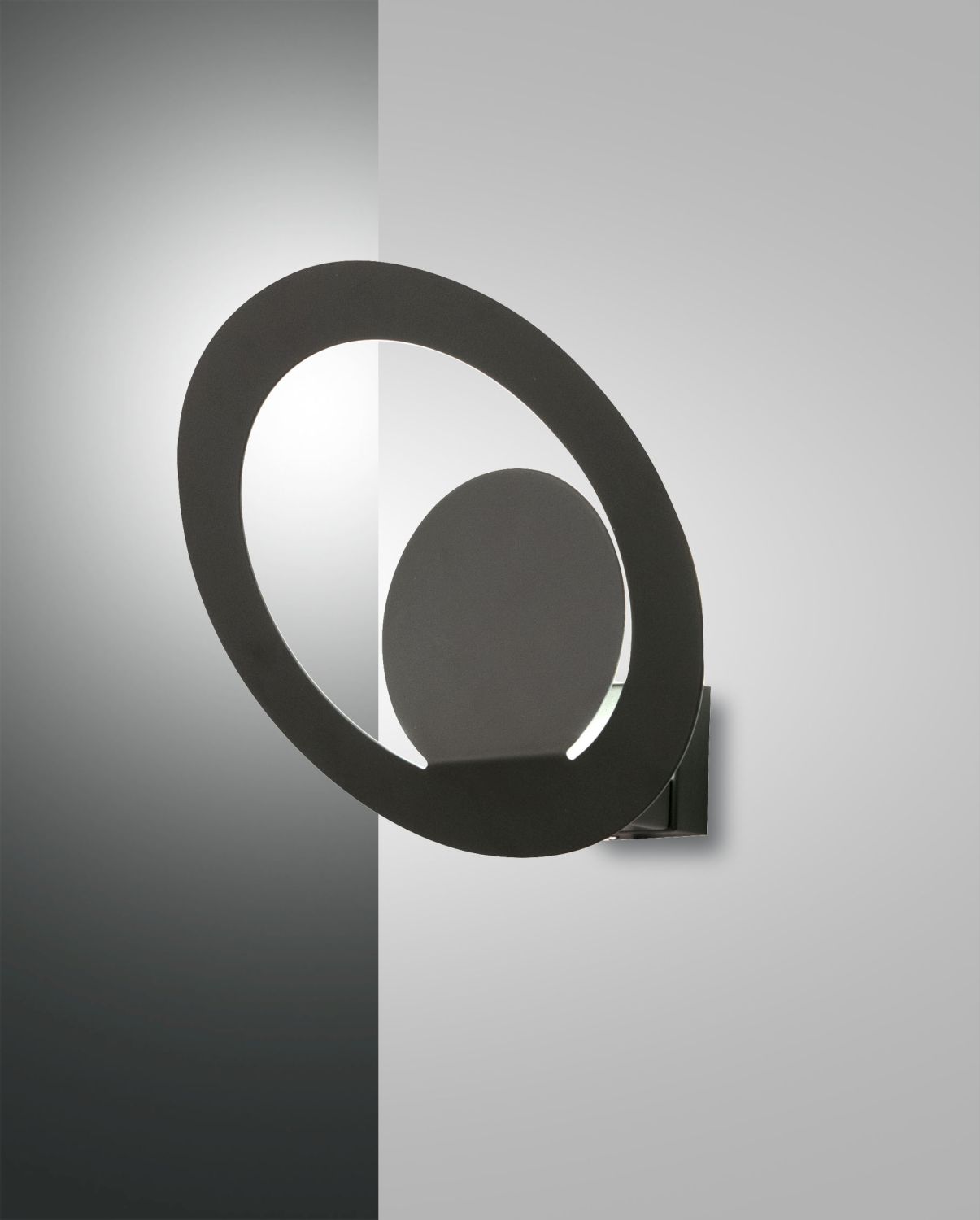 Fabas Luce LED-Wandleuchte HECTOR schwarz 3664-21-101 8019282533818