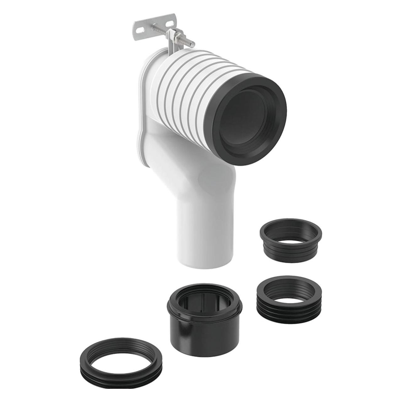 Geberit P-Anschlussbogen Set für Stand-WC (131.081.11.1)