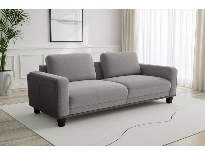 sit&more Big-Sofa Concept, Modernes Sofa in drei Fußfarben zur Auswahl