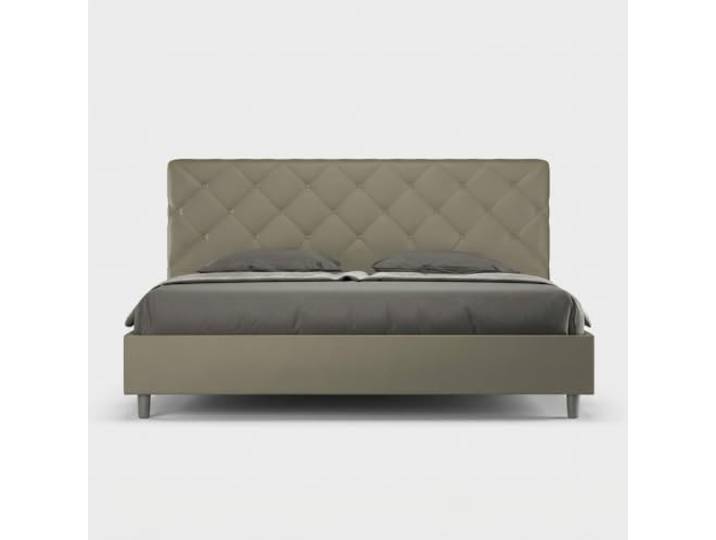 Produce Shop King-Size-Polsterbett 180x200 mit Bettkasten Priya K - Braun