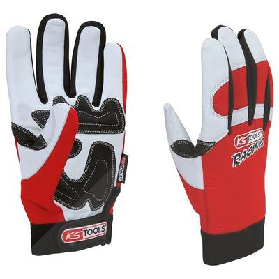 Ks Tools Leder-Mechaniker-Handschuh, Vibrationsgedämmt, 10 [Hersteller-Nr. 310.0255]