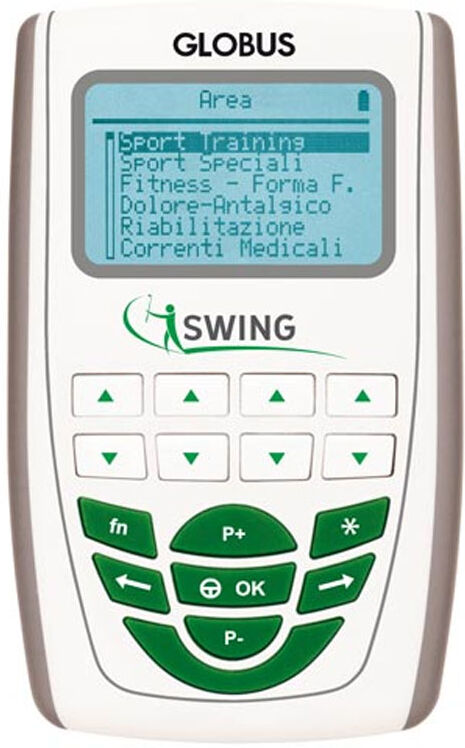 Eletroestimulador Globus Swing Pró: 400 programas especialmente pensados para o golfista