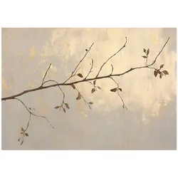 FOTOTAPETE Abstrakt Blätter Vlies Tapete Wohnzimmer 150x105