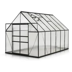 Gewächshaus 240 x 240 x 360, schwarz