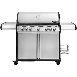 SANTOS S-518 Pro Edelstahl | Seiten- & Heckbrenner