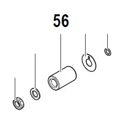 Comet 0202001800A Kolben/Plunger BU CE D18 LW INTG Ersatzkolben