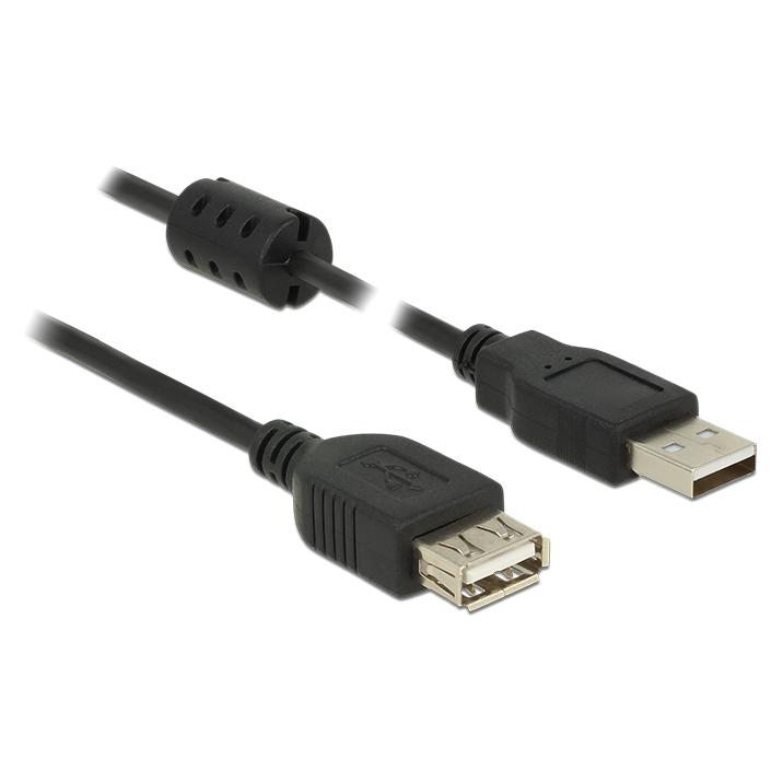 Delock Kabel USB A Stecker>USB A Buchse VL 0,5m (0.50 m, USB 2.0, 2.50 W) (84882)