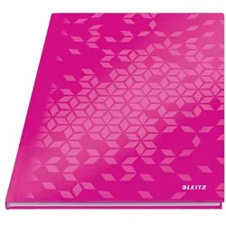 Leitz Notizbuch »WOW« kariert A4 160 Seiten pink