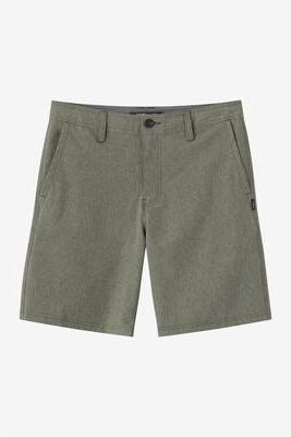 O'Neill s Reserve Heather 19"" Hybrid Shorts in Hthr Mulled Basil, Size 28, Elastane/Polyester"
