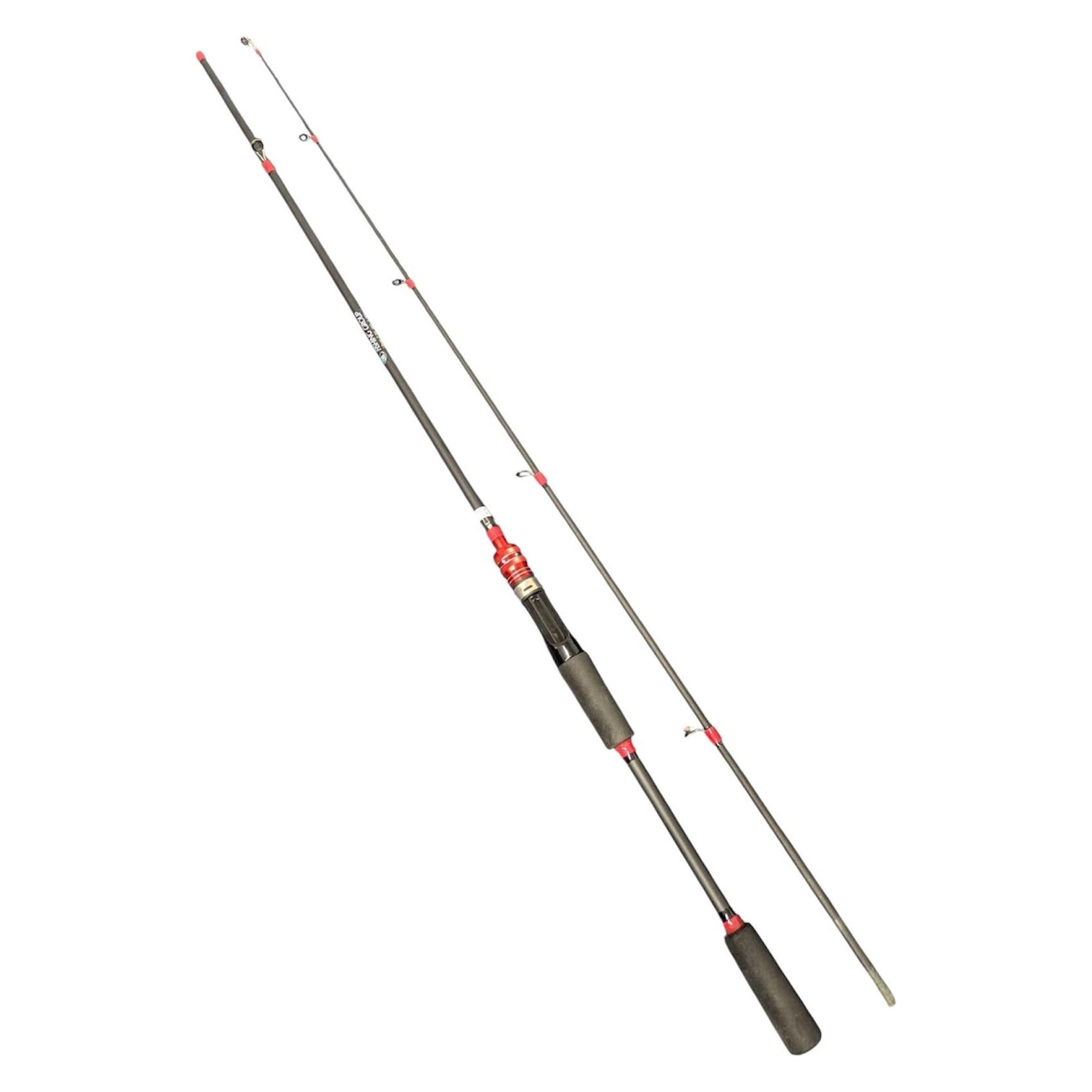 Bdt Bdt- FISHING GROUP 116g leichte Spinnrute WG:5-25g, Lnge 2,10m, rot/ schwarz (Spinnrute, 210 cm) (67223354)