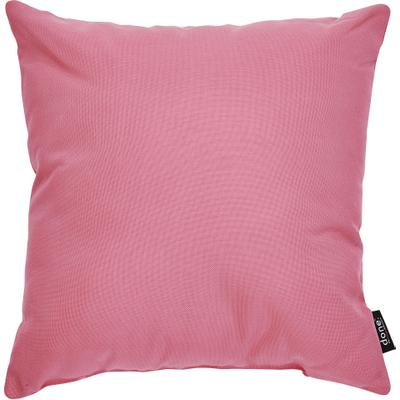 Dekokissen DONE. "Outside", pink (pink, unifarben), B:45cm L:45cm, Olefin (Polypropylen), Dekokissen_Sitzkissen_Kissenhüllen, Wetterfestes, einfarbiges Outside Kissen inklusive Füllung