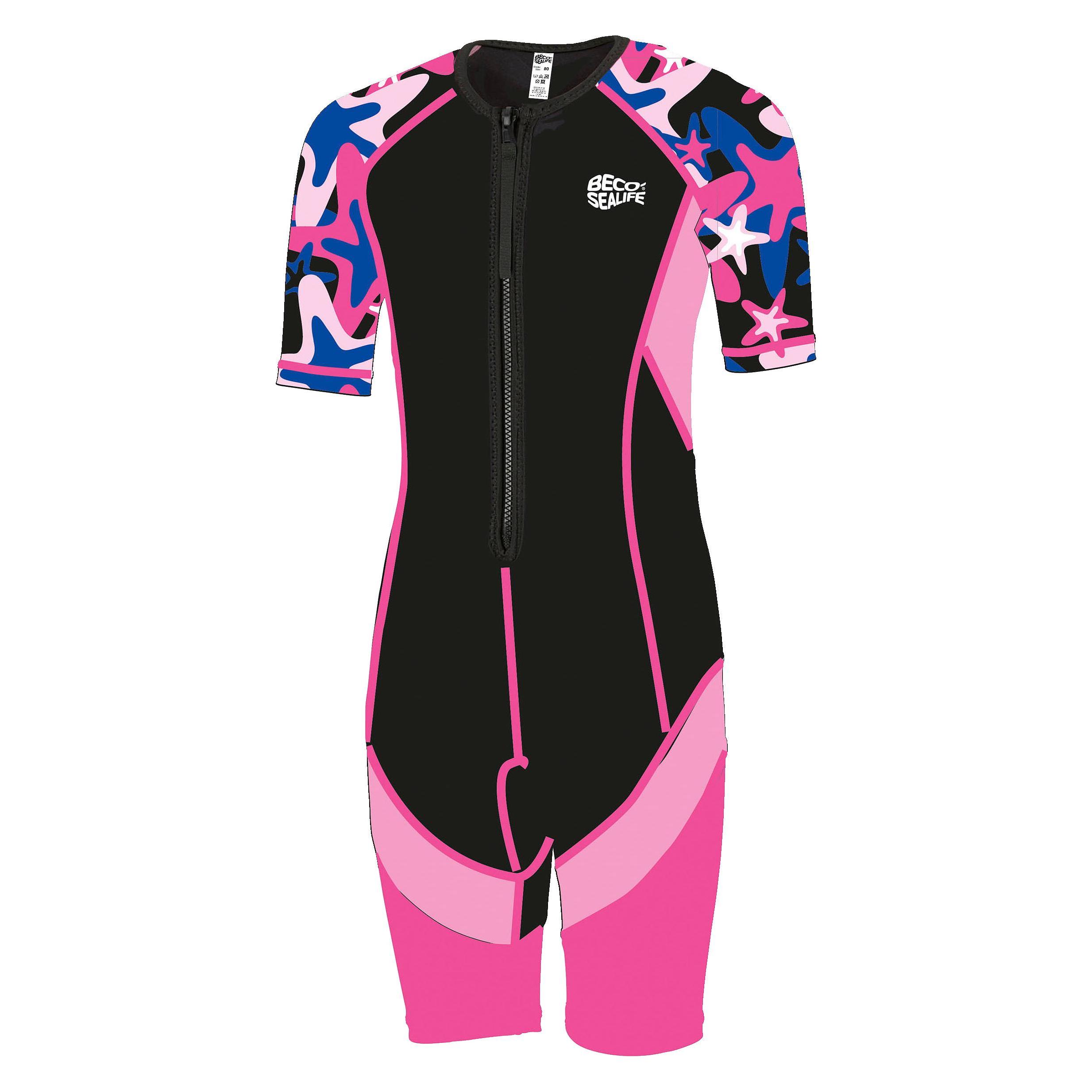Beco SEALIFE Shorty Kids,pink pink Grösse: 104 (2 mm, 104) (0/005806)
