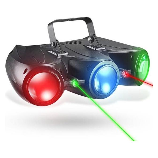Light4Me Naświetlacz AIRSHIP 3 multiefekt oświetleniowy 2w1 oś (LED) (5908249843530)