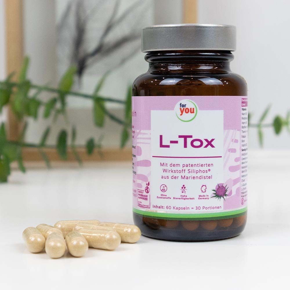 FOR YOU L-Tox Leber Detox Kapseln 60 St