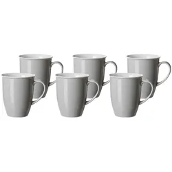 KAFFEEBECHER Doppio Grau 320 ml 6er Set