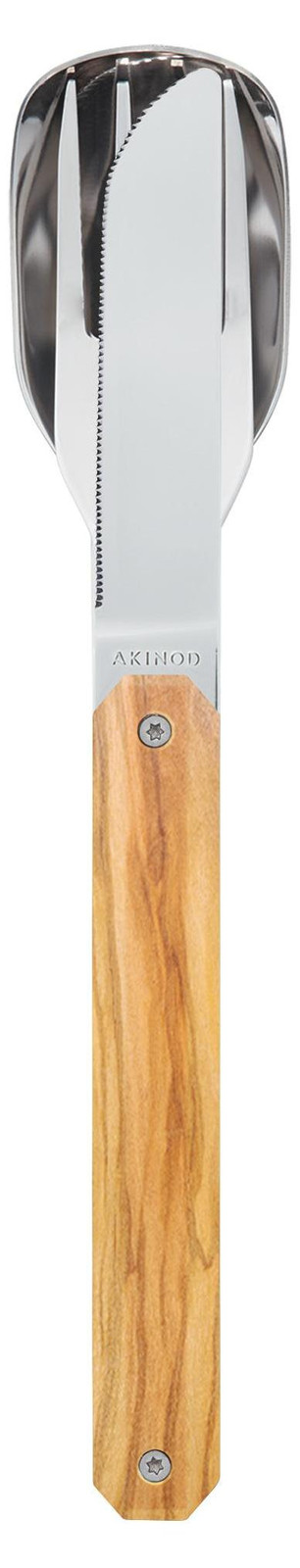 Akinod 13h25 multifunctioneel bestek met olieverf afwerking