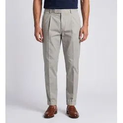 Berwich für Herren. ts0454x Hose Chiold beige (54), Lässig, Baumwolle