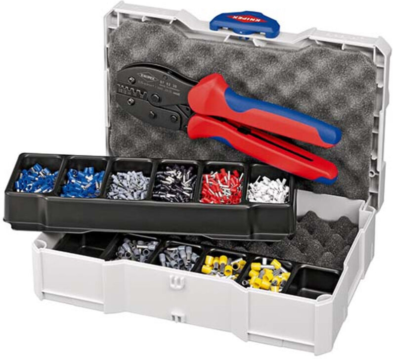 Knipex 97 90 23 Crimp-Sortiment für Aderendhülsen)