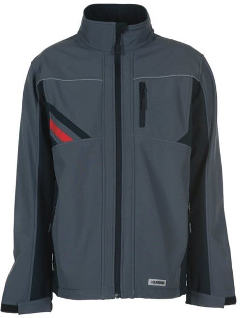 Veste Softsclair Highline taille L ardoise/noir/rouge 100 % PES ; PLANAM (2382052)